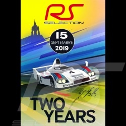 Poster Selection RS 2nd anniversary of the showroom - Signed by Jürgen Barth