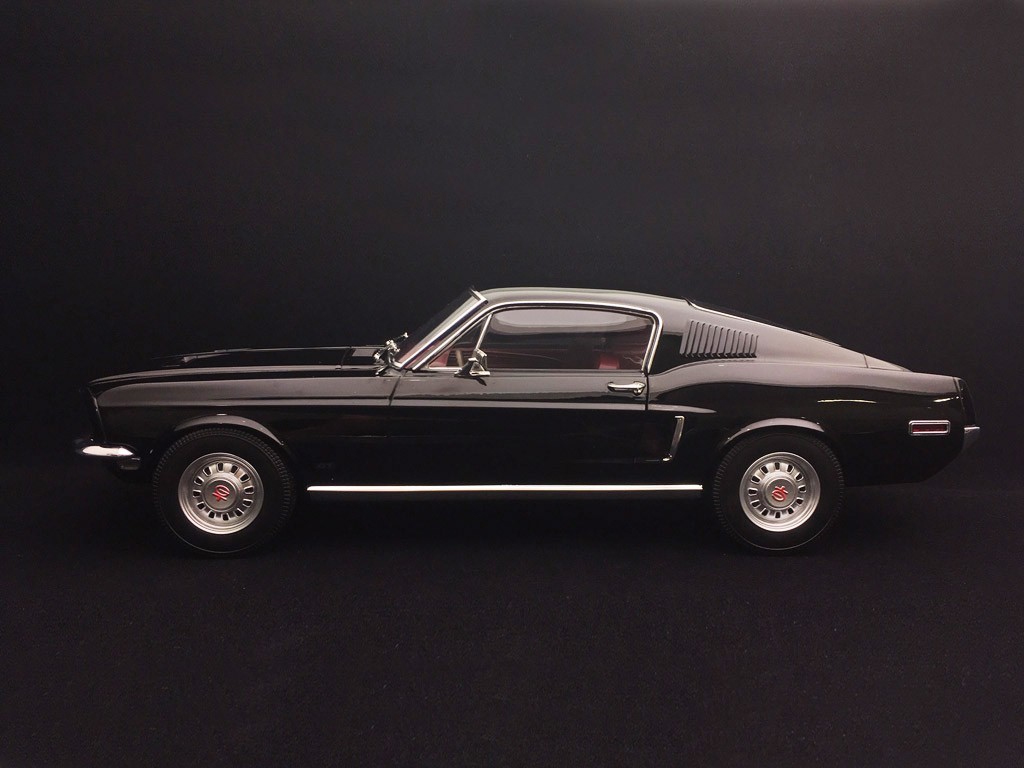 Ford Mustang Fastback Gt 1968 Black 1 12 Norev Selection Rs