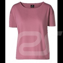 T-shirt Porsche Taycan Collection Mesh Rose framboise Porsche WAP602LTYC Raspberry pink Himbeer rosa femme
