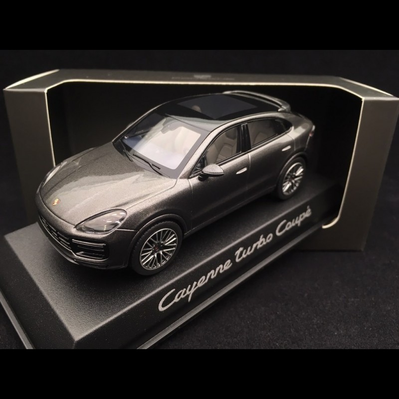Porsche Cayenne turbo coupé 2019 gris quartz 1/43 Norev WAP0203160K