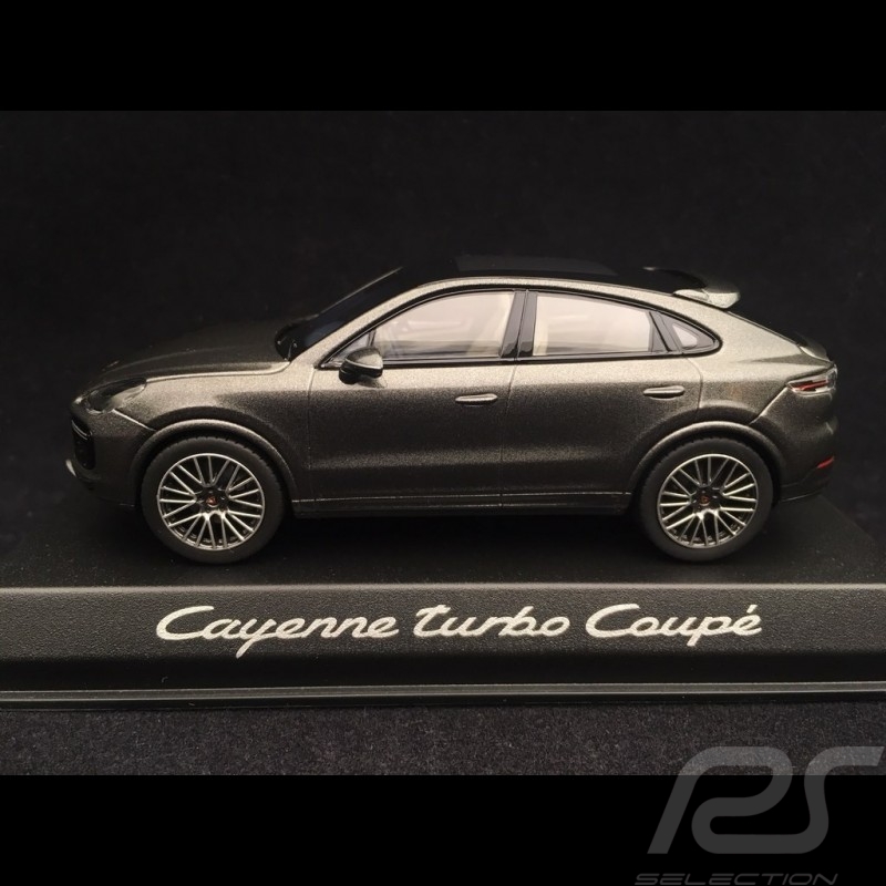 Porsche Cayenne turbo coupé 2019 gris quartz 1/43 Norev WAP0203160K