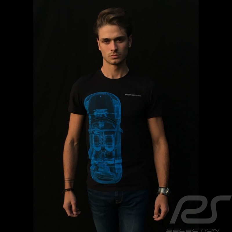 T-shirt Porsche 911 GT3 RS gris Porsche Design WAP811 - homme