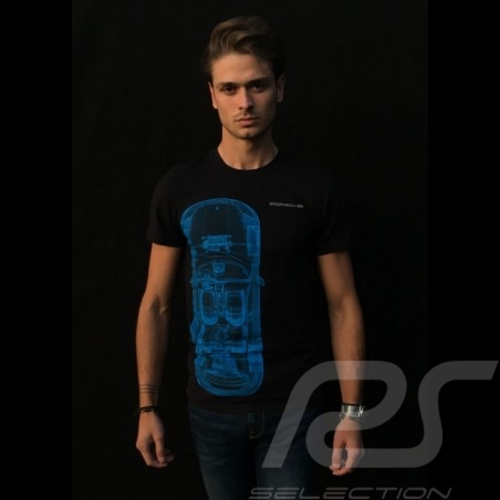 T-shirt Porsche 911 GT3 RS gris Porsche Design WAP811 - homme