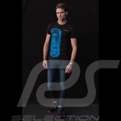 T-shirt Porsche 911 GT3 RS gris Porsche Design WAP811 - homme