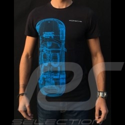 T-shirt Porsche 911 GT3 RS gris Porsche Design WAP811 - homme