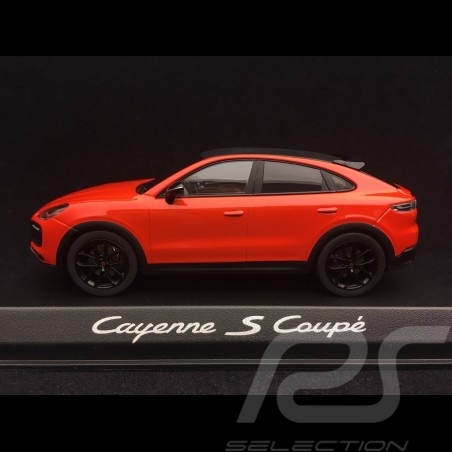 Cayenne S coupé 2019 lava orange 1/43 Norev WAP0203180K