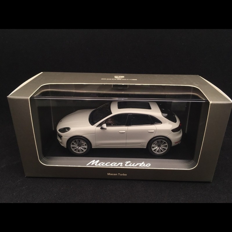 Porsche Macan turbo 2019 chalk grau 1/43 Minichamps WAP0206020J