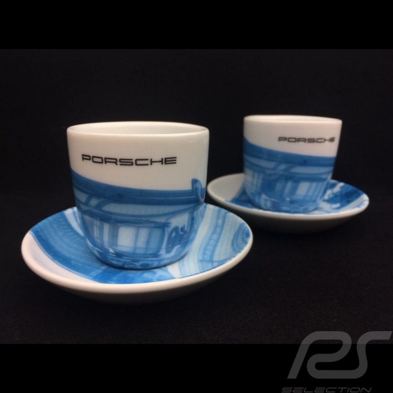 Porsche Taycan Collection Set of 2 expresso cups Limited Edition 2019 WAP0506010LTYC