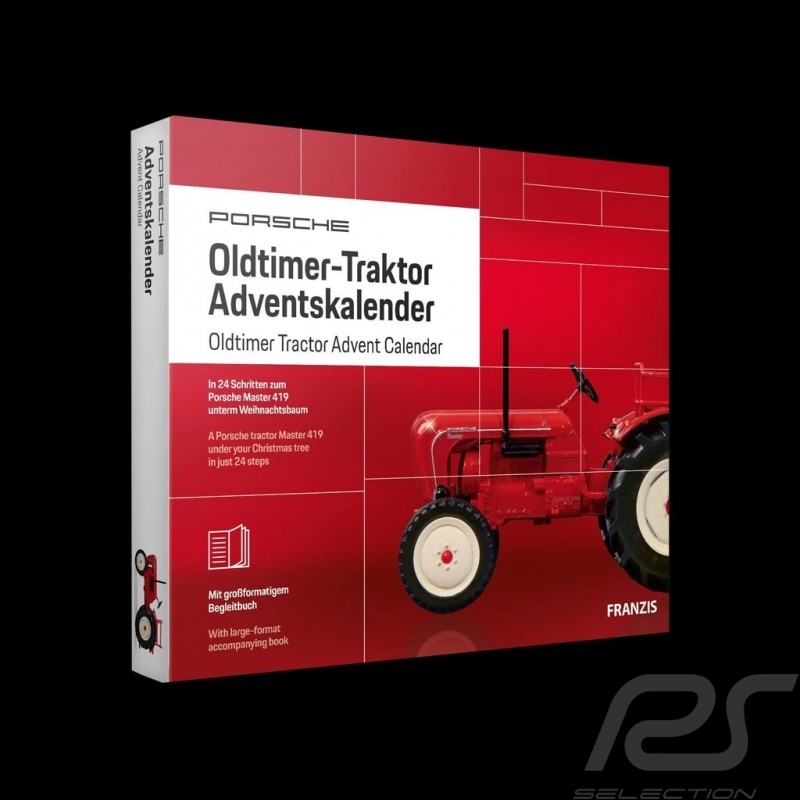Calendrier de l'avent Tracteur Porsche Master 419 1962 rouge 1/43 MAP09600519