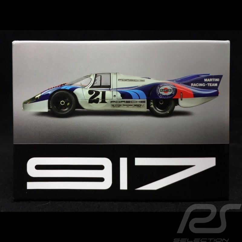 Plaque aimantée Magnet Porsche 917 LH n° 21 Martini 24h Le Mans 1971