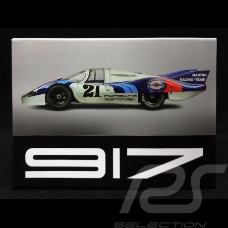 Plaque aimantée Magnet Porsche 917 LH n° 21 Martini 24h Le Mans 1971