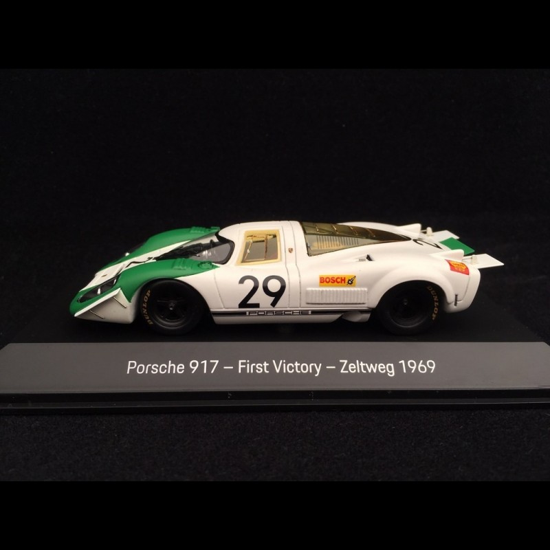 Porsche 917 n° 29 First Porsche victory Zeltweg 1969 1/43 Spark