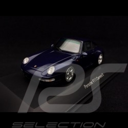 Porsche 911 type 993 Carrera S 1997 bleu zenith métallisé 1/43 Spark MAP02003717 zenith blue mettalic zenithblaue metallic