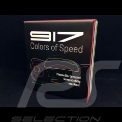 Jeu de cartes Porsche 917 Colors of speed type 8 maméricain / Uno Porsche Design MAP07036019 card game kartenspiel crazy heights