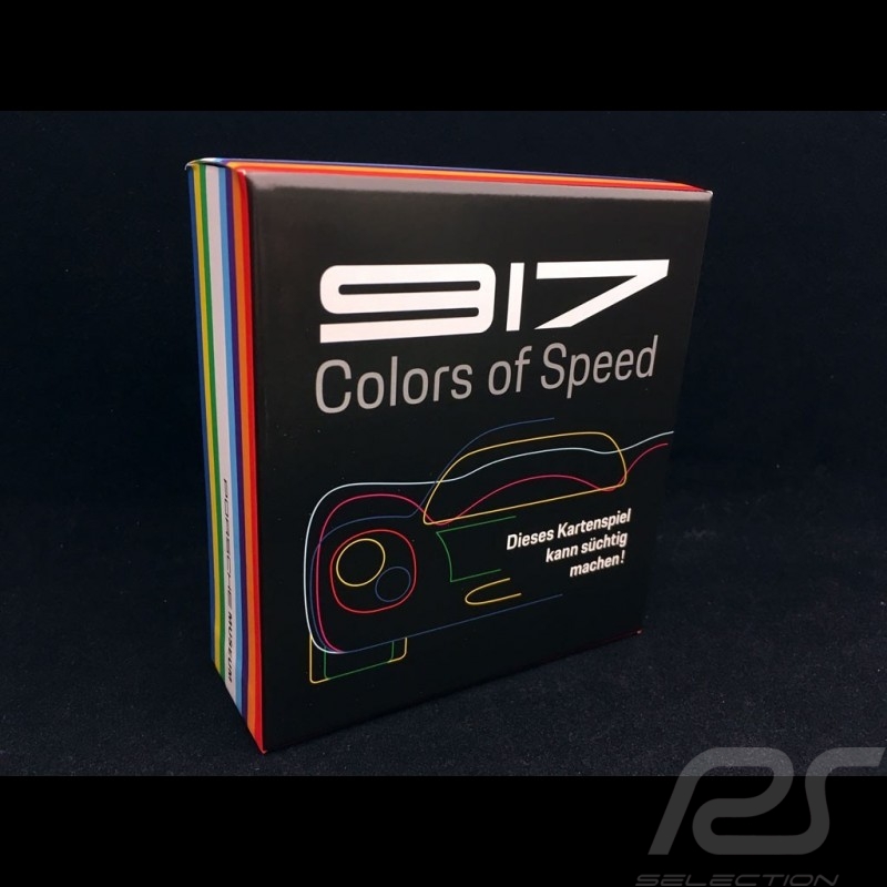 Porsche 917 Colours of Speed Card game Crazy Eights / Uno Type Porsche Design MAP07036019