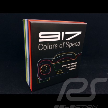 Porsche 917 Colours of Speed Card game Crazy Eights / Uno Type Porsche Design MAP07036019