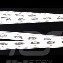 Mètre pliant Porsche 70 ans évolution 1948 - 2018 Porsche Design MAP01041019 Meterstick Meterstab 