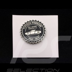 Pin Badge Button Porsche 914 50 ans years Jahre 1969 - 2019 Noir Porsche Design MAP01008319