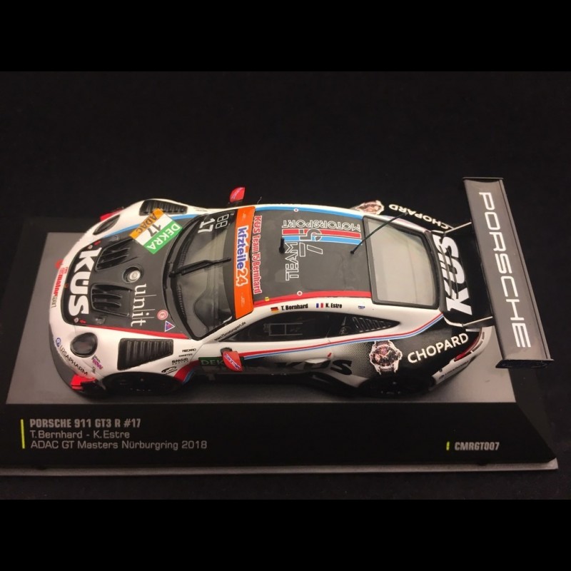 Porsche 911 GT3 R Miniature 1/43 CMR - #17 Team KUS - ADAC GT Nürburgring 2018