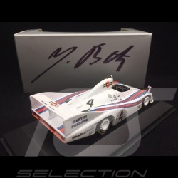 Porsche 936 /77 Spyder n° 4 Winner Le Mans 1977 Jürgen Barth signature 1/43 Minichamps WAP020SET13