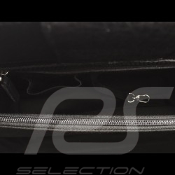 Porsche 911 Classic Handtasche Pepita Hahnentritt / schwarze Leder