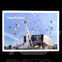 Carte d'Anniversaire birthday card jubilaumkarte Porsche Museum avec enveloppe Porsche Design MAP01501019