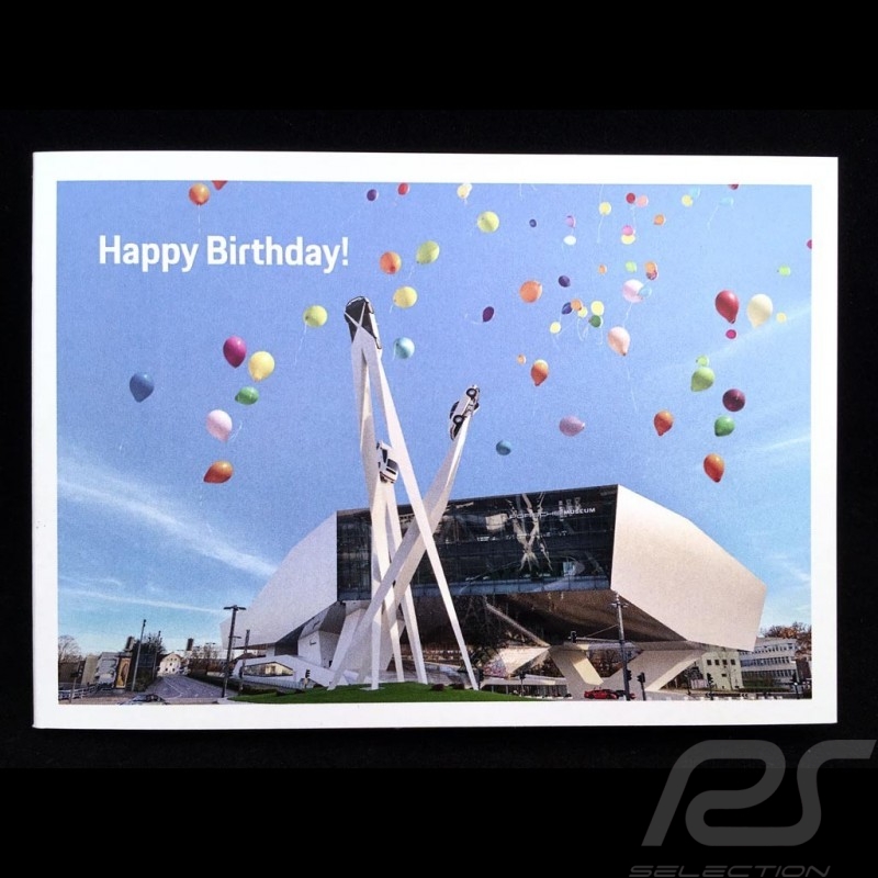 Porsche Museum Jubiläumskarte Mit Umschlag Porsche Design MAP01501019