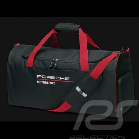 Porsche Motorsport Fanwear Gym Bag Sports Bag Black Red Duffle Bag Luggage 