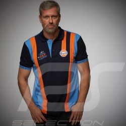 Gulf Le Mans victory Polo navy blue - men