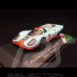 Porsche 997 Carrera grise 1/43 Minichamps WAP02011415
