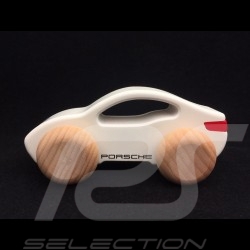 Voiture Porsche Taycan en bois wooden car Holzauto blanc WAP0406000L