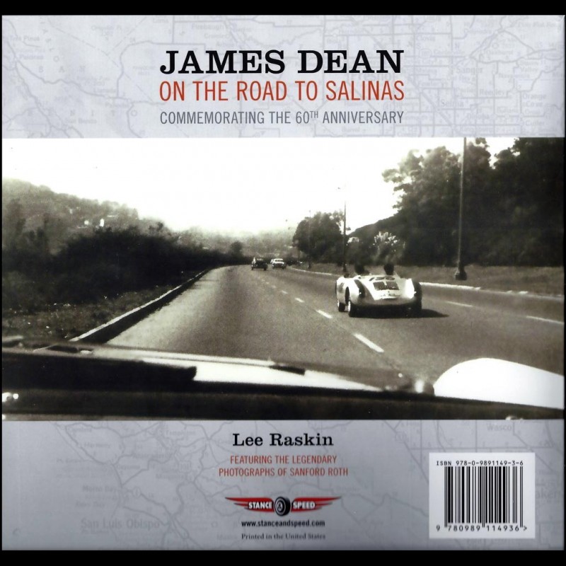 Livre James Dean On the Road to Salinas Dédicacé