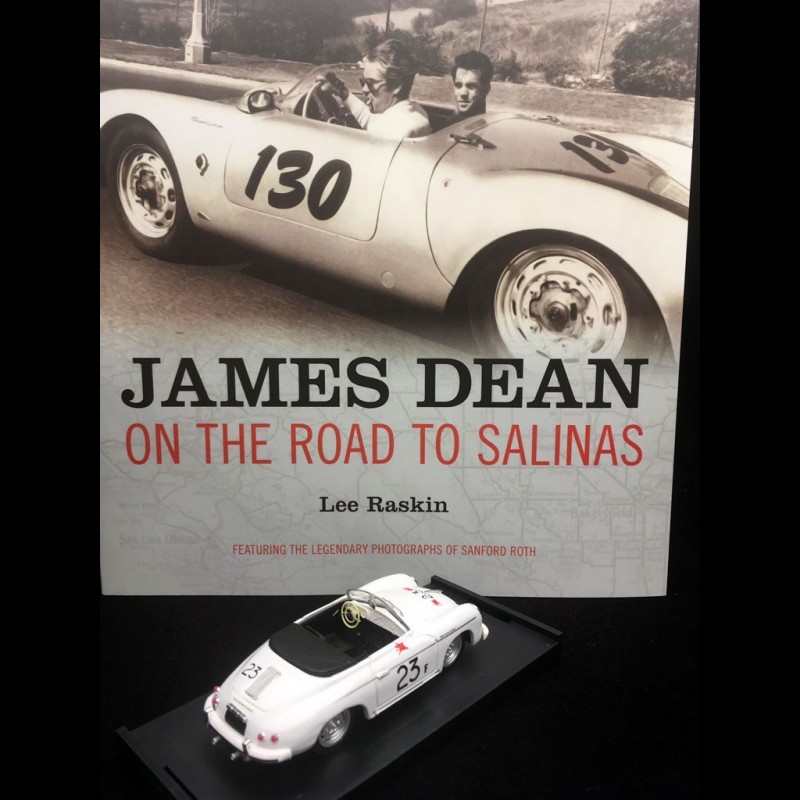 Duo Livre James Dean On the Road to Salinas / Porsche 356 Speedster n° 23 1/43 Brumm R117B
