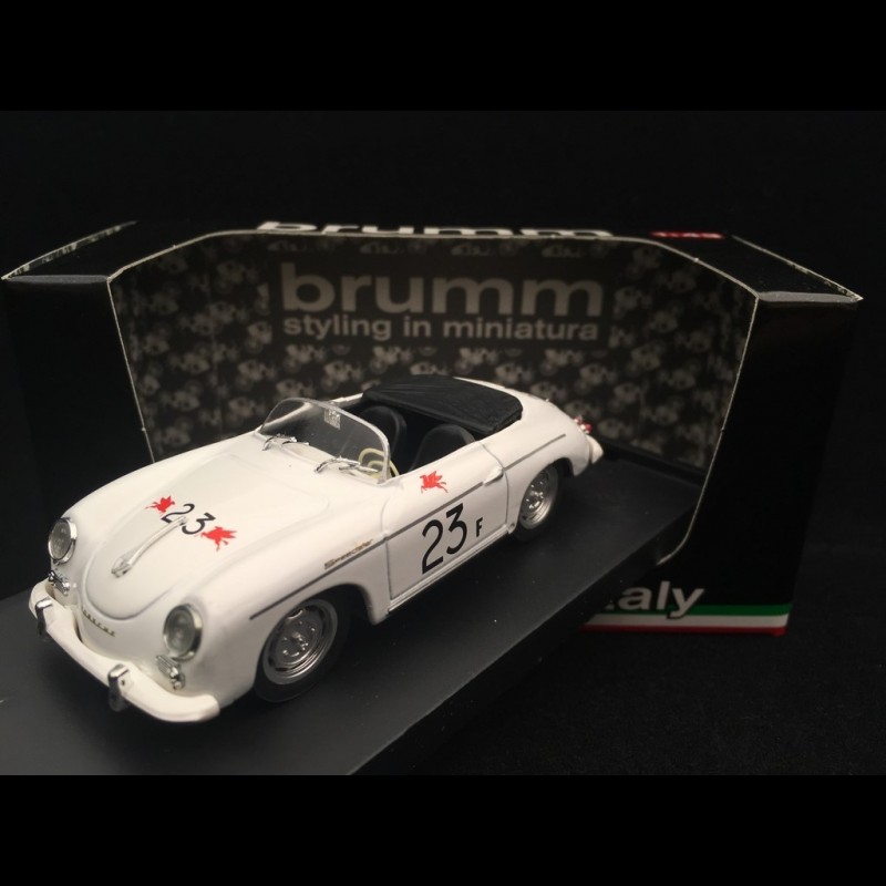 Duo Livre James Dean On the Road to Salinas / Porsche 356 Speedster n° 23 1/43 Brumm R117B