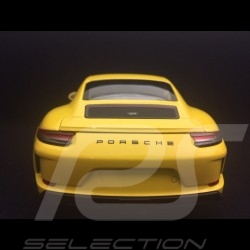 Porsche 911 type 991 GT3 Touring Phase II 2018 jaune yellow gelb 1/18 Minichamps 110067422