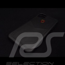 Porsche coque hard case Hülle  iPhone 11 Pro cuir noir Porsche WAP0300030LLTH