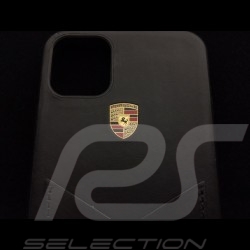 Porsche Hard case for iPhone 11 Pro Max black leather WAP0300060L002