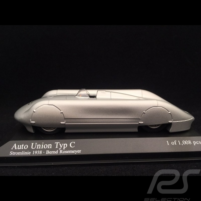 Auto Union Typ C Stromlinie 1938 1/43 Minichamps 410381900