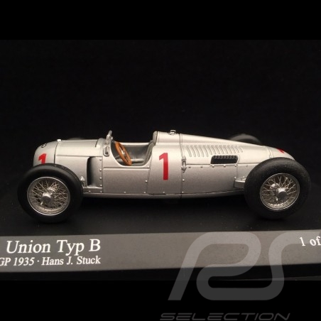 Auto Union Typ B n° 1 German GP 1935 1/43 Minichamps 410351900