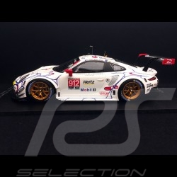 Porsche 911 RSR typ 991 Petit Le Mans 2018 n° 912 Porsche GT Team 1/18 Spark 18US005