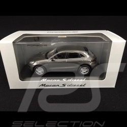 Porsche Macan S Diesel 2013 gris 1/43 Minichamps WAP0201510E