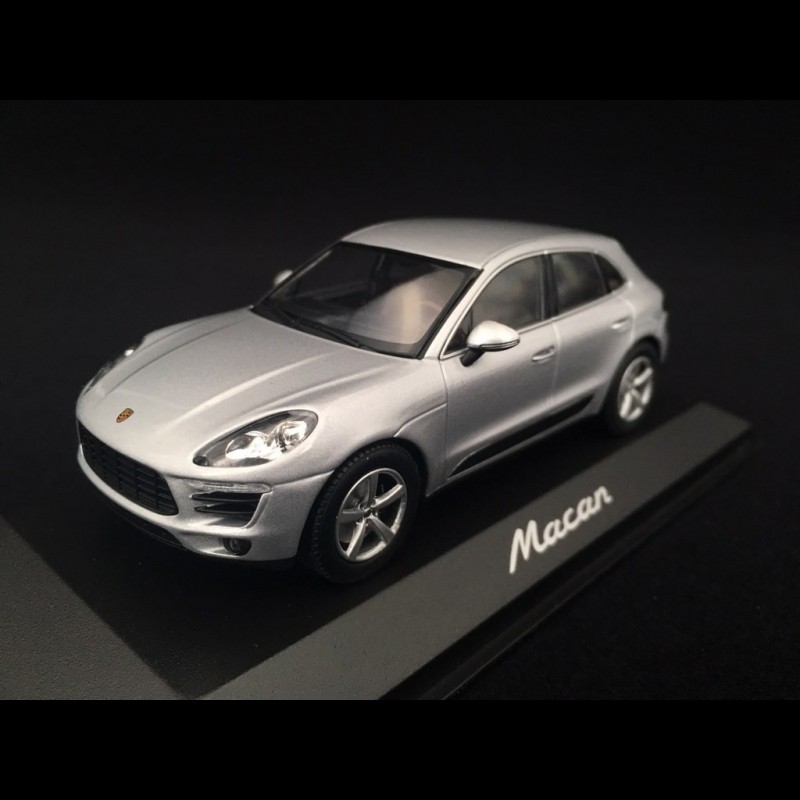 Porsche Macan 2014 Rhodium Silver - Minichamps 1/43 - WAP0201540E - Neuf