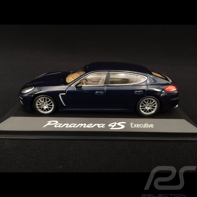Porsche Panamera 4S Executive Gène Ii Année 2014 Foncé Bleu 1:43 minichamps 