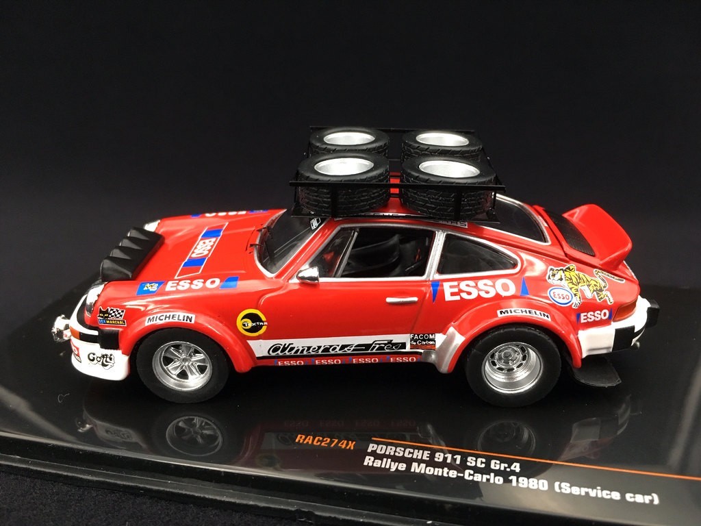 porsche 911 sc gr 4 monte carlo rally 1980 almeras service car 1 43 ixo rac274x selection rs ixo