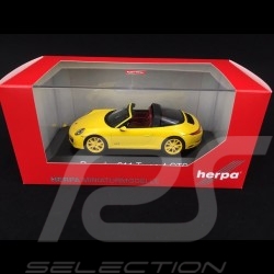 Porsche 911 type 991 phase II Targa 4 GTS 2016 racinggelb 1/43 Herpa 071499