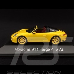 Porsche 911 type 991 phase II Targa 4 GTS 2016 racinggelb 1/43 Herpa 071499