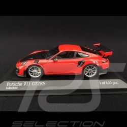Porsche 911 type 991 phase II GT2 RS 2018 rouge Indien 1/43 Minichamps 410067238 guards red Indischrot
