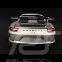 Porsche 911 typ 991 phase II GT3 2017 silber 1/18 Minichamps 110067035