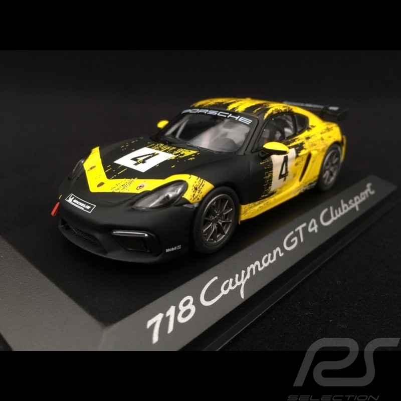 minichamps 1:43 New Porsche 718 Cayman GT4 Clubsport 2019 WAP0204150K 
