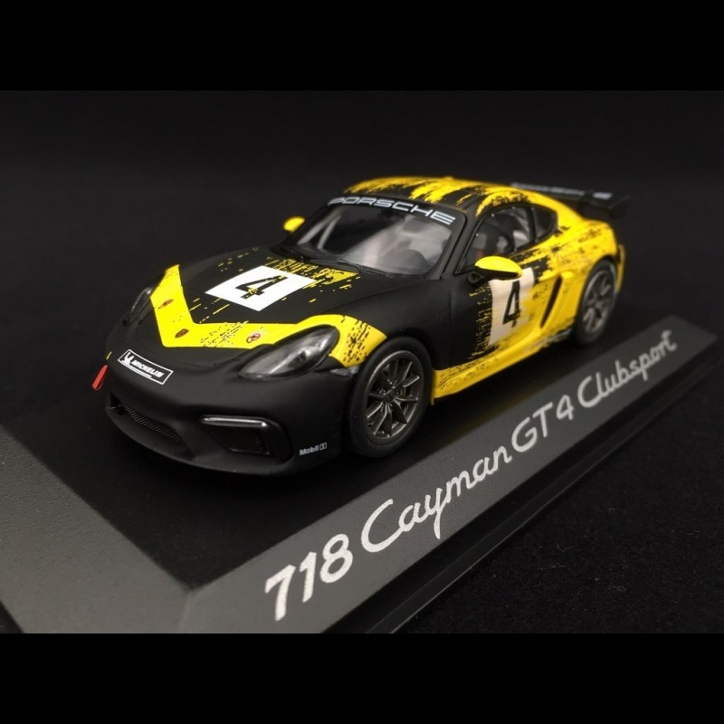 Porsche 718 Cayman GT4 Clubsport 2019 n° 4 Forza Motorsport 7 1/43